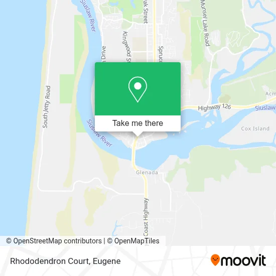 Rhododendron Court map