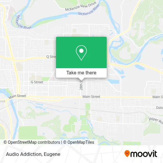 Audio Addiction map