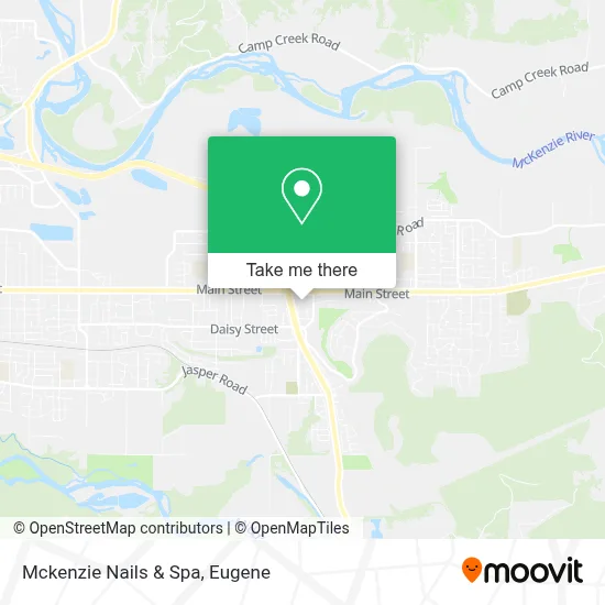 Mckenzie Nails & Spa map