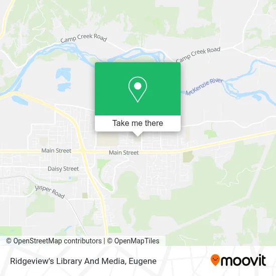 Ridgeview's Library And Media map