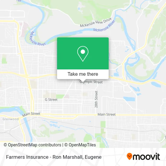 Farmers Insurance - Ron Marshall map