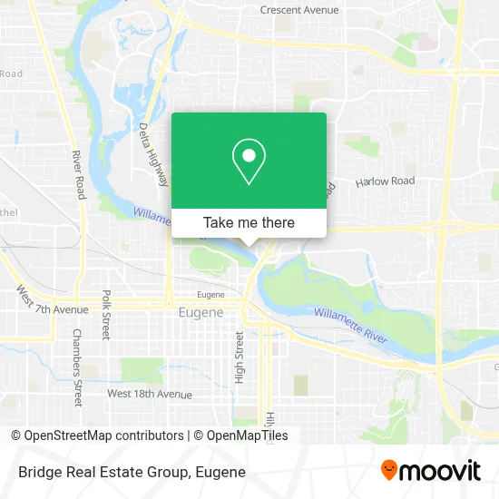 Bridge Real Estate Group map