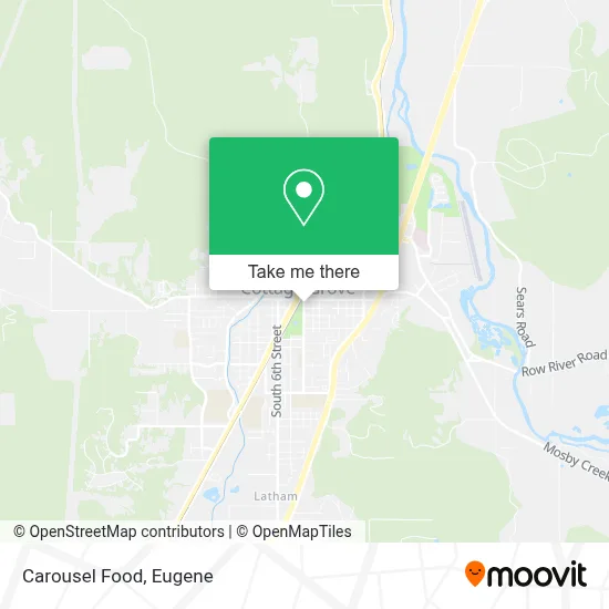 Carousel Food map