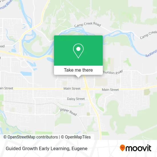 Guided Growth Early Learning map