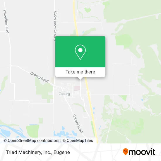 Triad Machinery, Inc. map