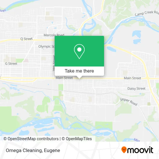 Omega Cleaning map