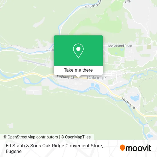 Ed Staub & Sons Oak Ridge Convenient Store map