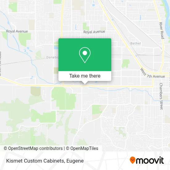 Kismet Custom Cabinets map