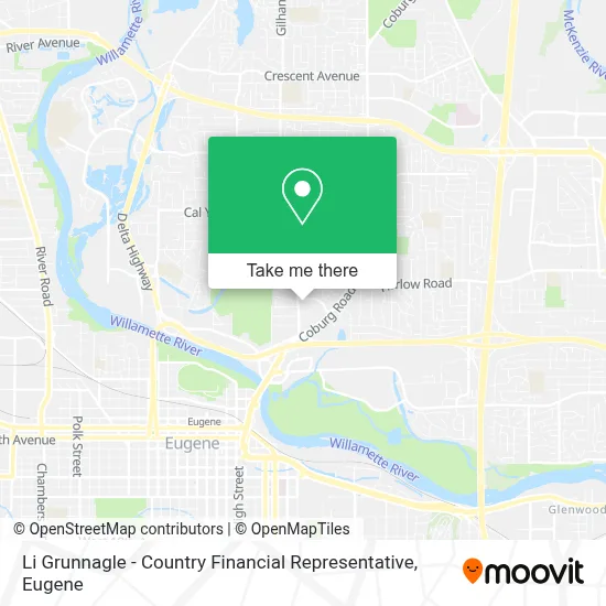Li Grunnagle - Country Financial Representative map