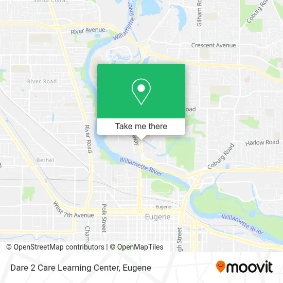 Dare 2 Care Learning Center map