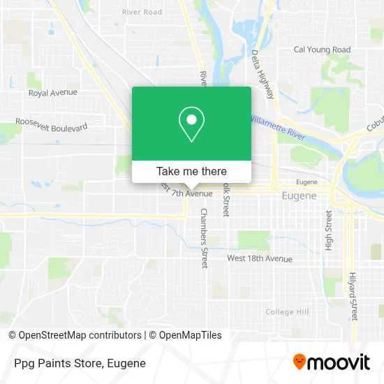 Ppg Paints Store map