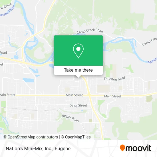 Nation's Mini-Mix, Inc. map