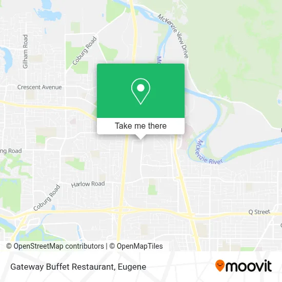 Gateway Buffet Restaurant map