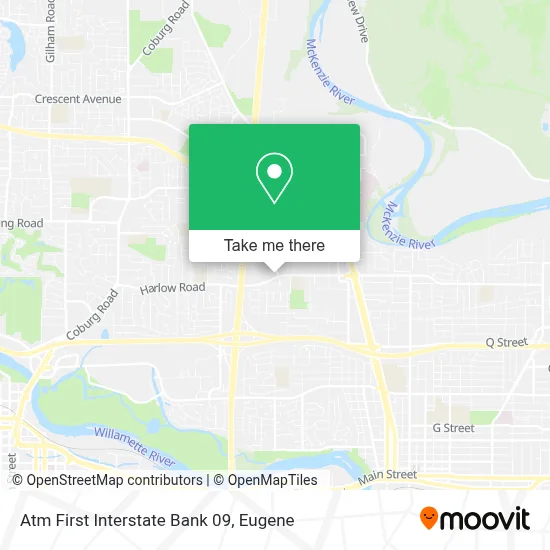 Atm First Interstate Bank 09 map