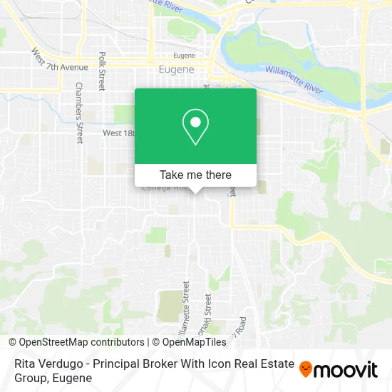 Rita Verdugo - Principal Broker With Icon Real Estate Group map