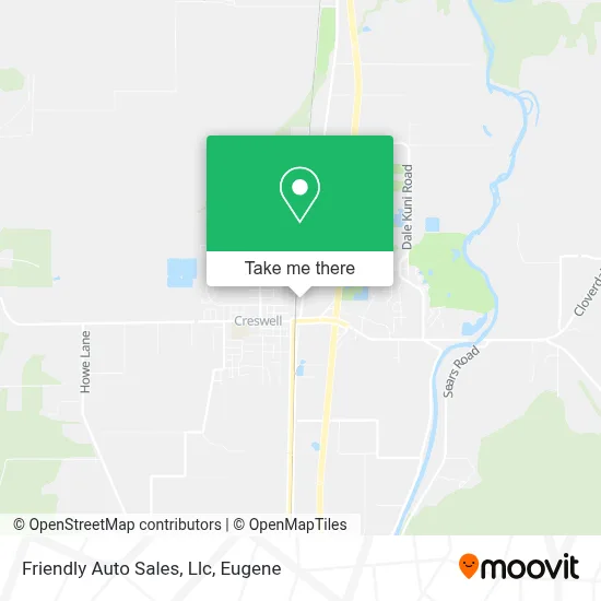 Friendly Auto Sales, Llc map