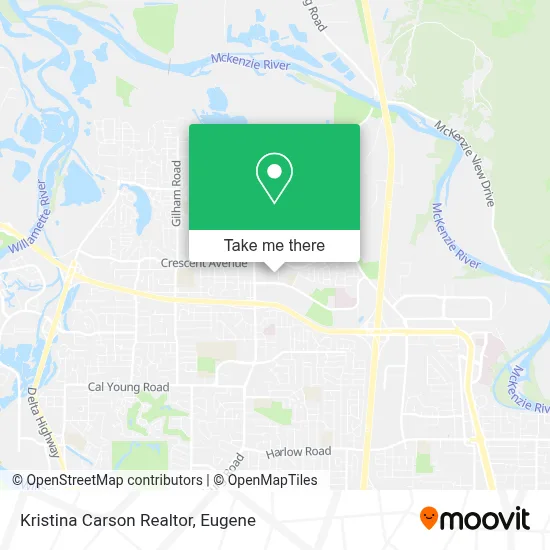 Kristina Carson Realtor map
