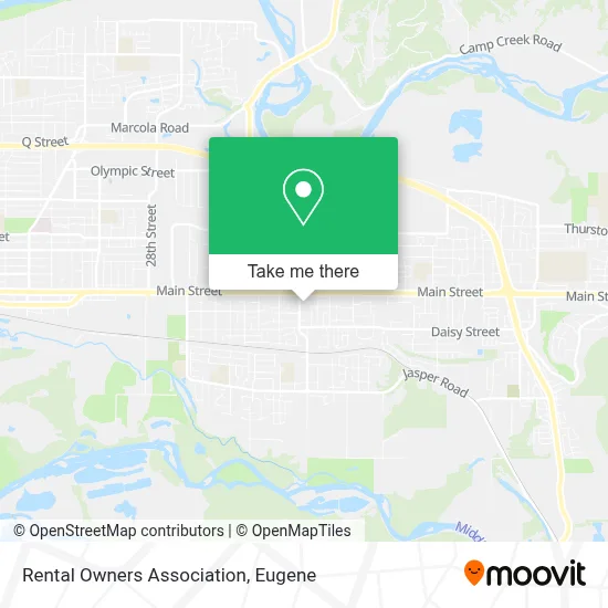 Rental Owners Association map