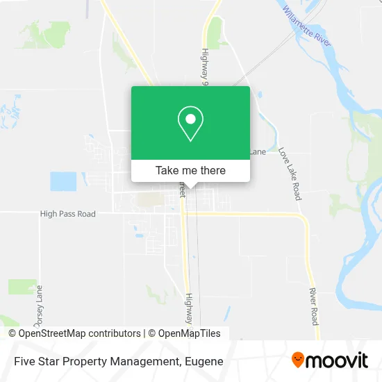 Five Star Property Management map