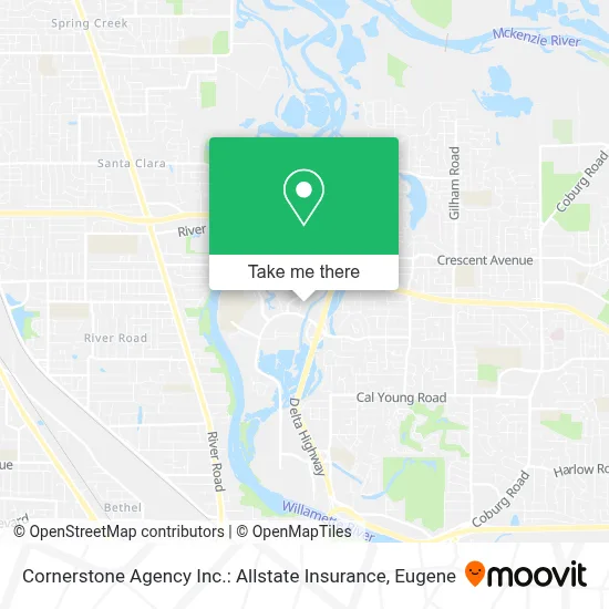 Cornerstone Agency Inc.: Allstate Insurance map