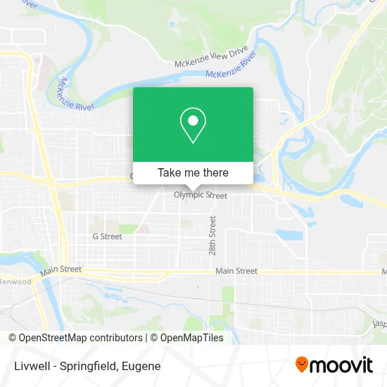 Livwell - Springfield map
