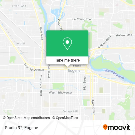 Studio 92 map