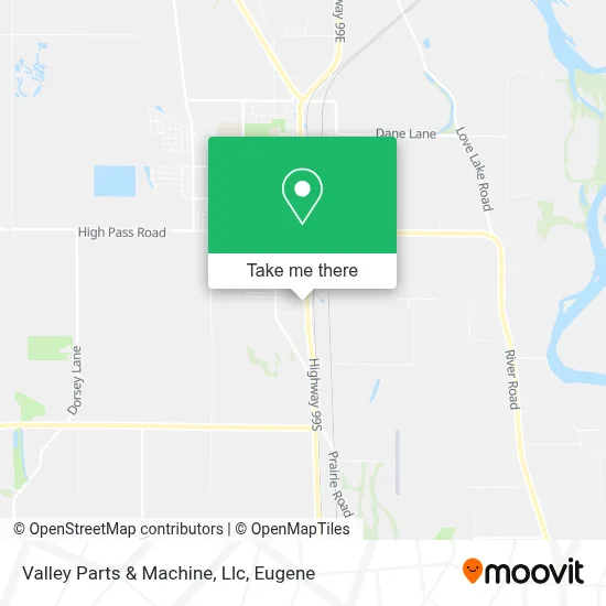 Valley Parts & Machine, Llc map