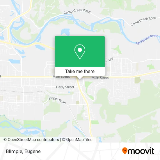 Blimpie map