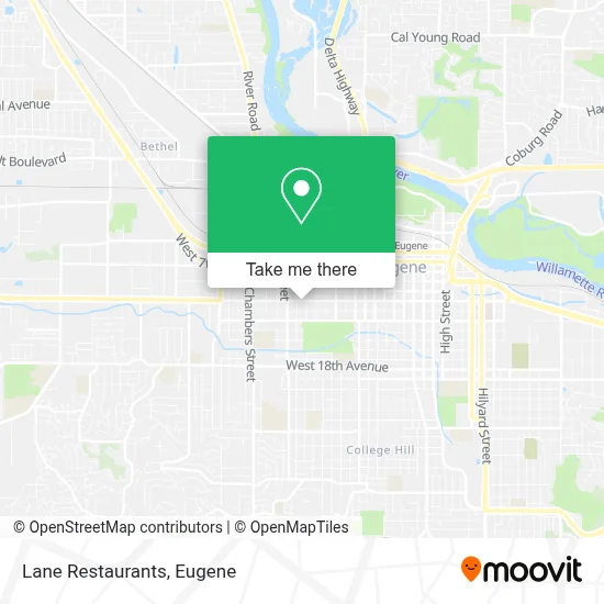 Lane Restaurants map