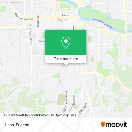 Usps map