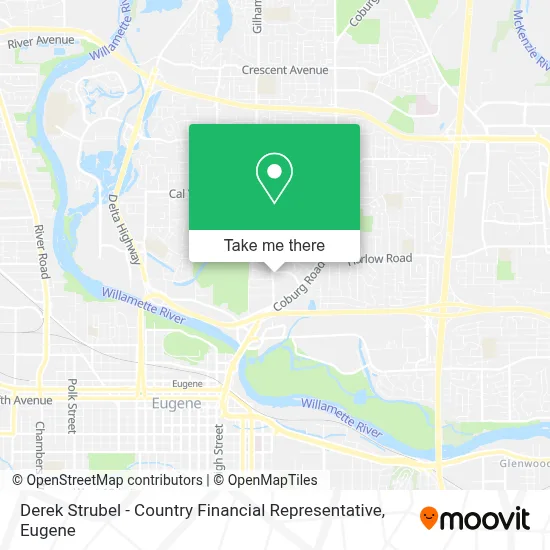 Derek Strubel - Country Financial Representative map