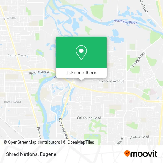 Shred Nations map