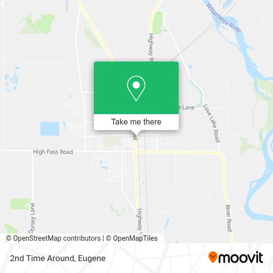 2nd Time Around map