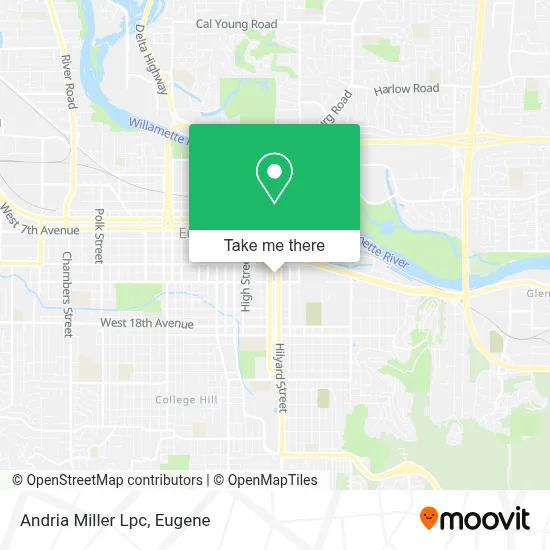 Andria Miller Lpc map