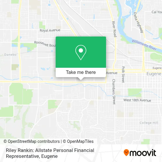 Riley Rankin: Allstate Personal Financial Representative map