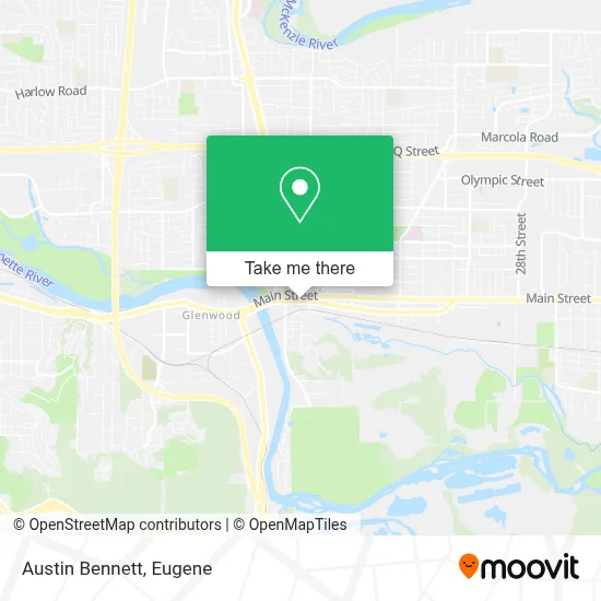 Austin Bennett map