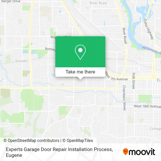 Experts Garage Door Repair Installation Process map