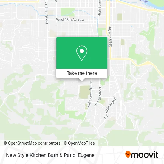 New Style Kitchen Bath & Patio map