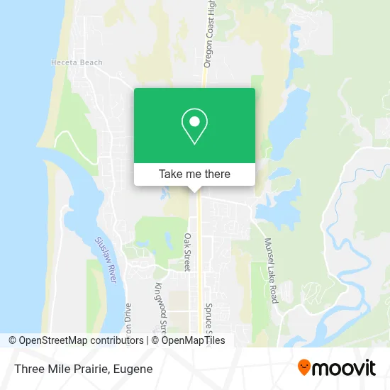 Three Mile Prairie map