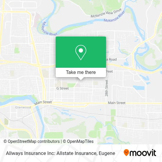 Allways Insurance Inc: Allstate Insurance map