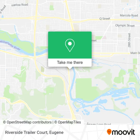 Riverside Trailer Court map