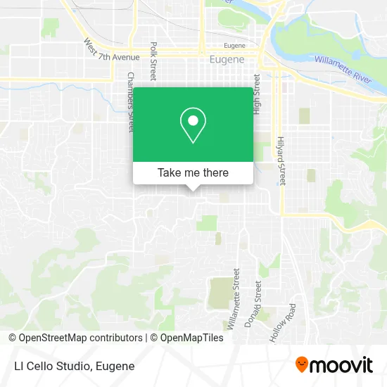 Ll Cello Studio map
