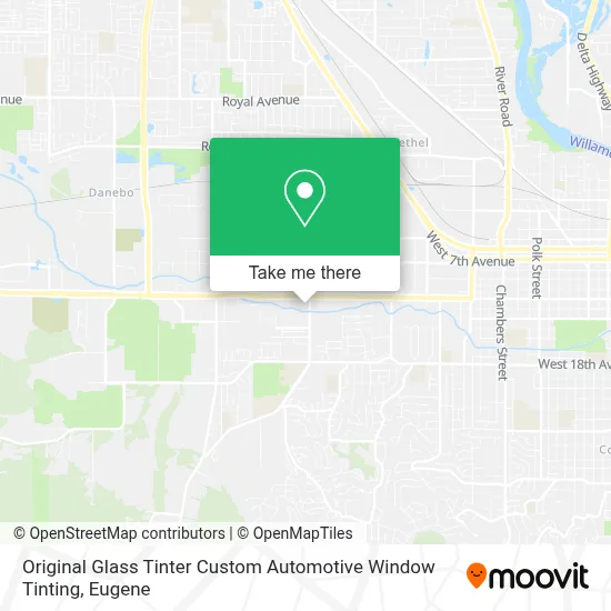 Original Glass Tinter Custom Automotive Window Tinting map