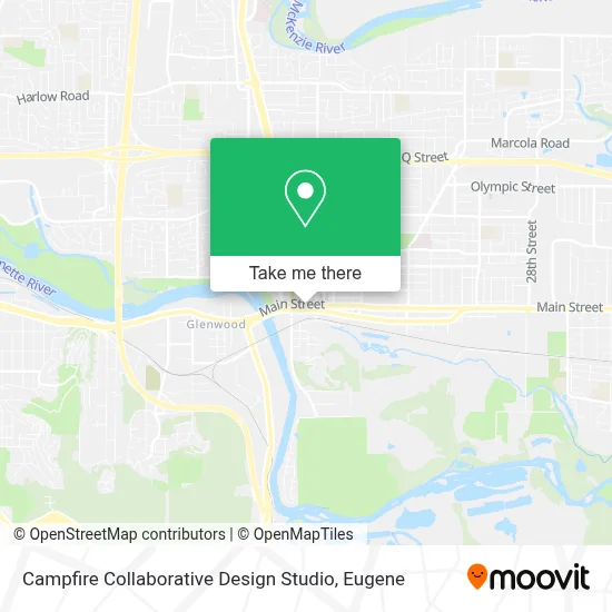 Campfire Collaborative Design Studio map