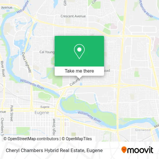 Cheryl Chambers Hybrid Real Estate map