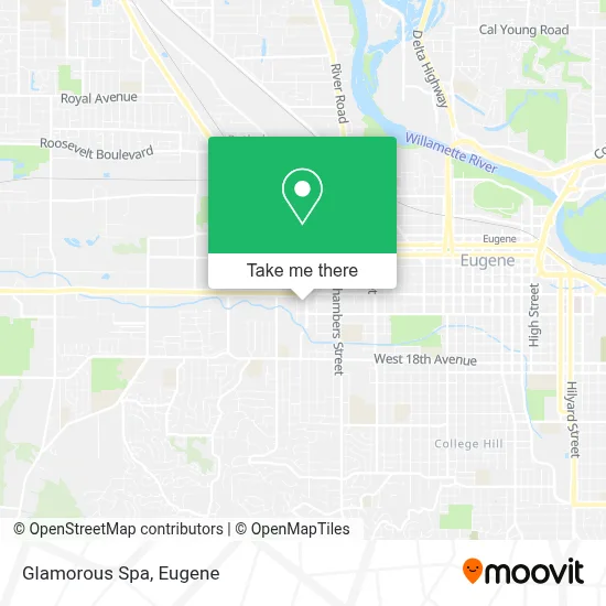 Glamorous Spa map