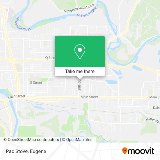 Pac Stove map