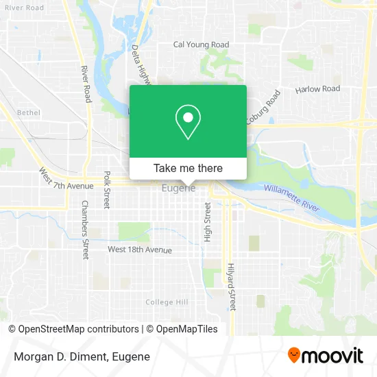 Morgan D. Diment map