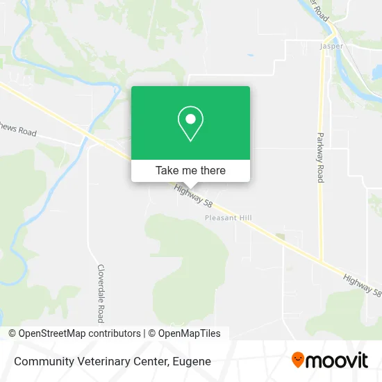 Community Veterinary Center map