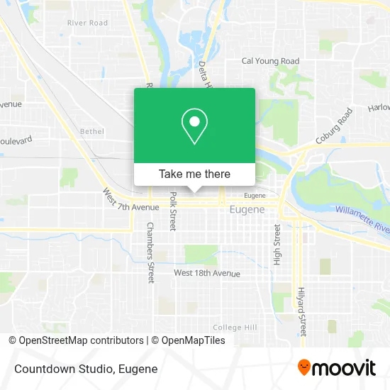 Countdown Studio map